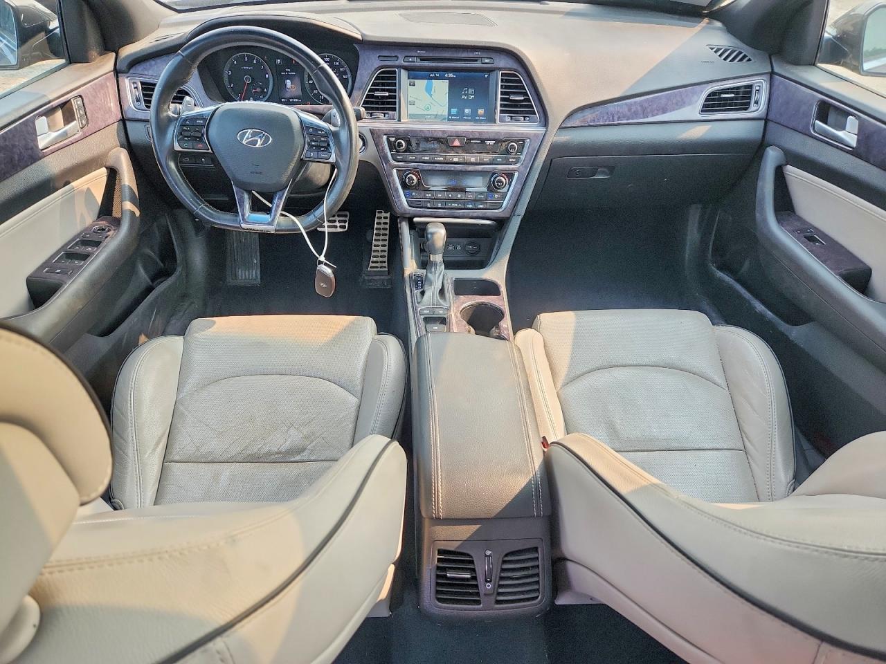 2015 Hyundai Sonata Limited 2.0t Gray vin: 5NPE34AB5FH125060