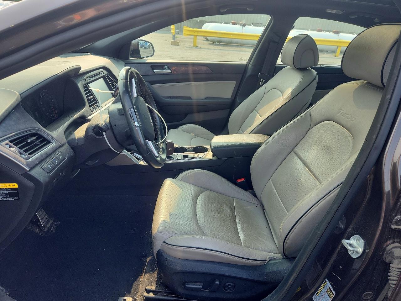 2015 Hyundai Sonata Limited 2.0t Gray vin: 5NPE34AB5FH125060