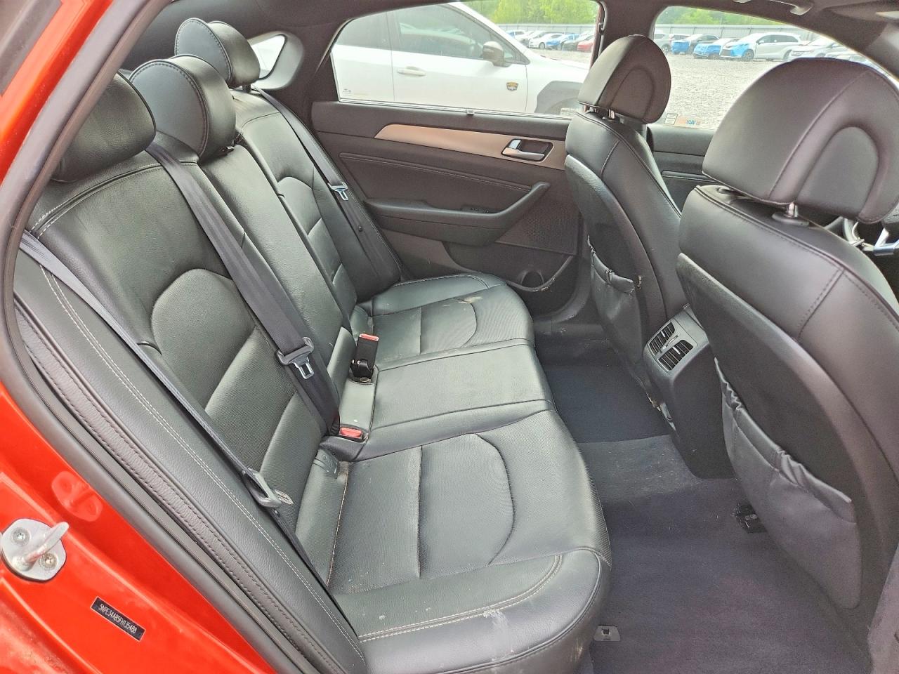 2015 Hyundai Sonata Limited 2.0t Orange vin: 5NPE34AB5FH135488