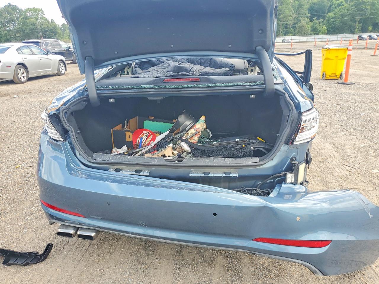 2015 Hyundai Sonata Limited 2.0t Синий vin: 5NPE34AB5FH140397