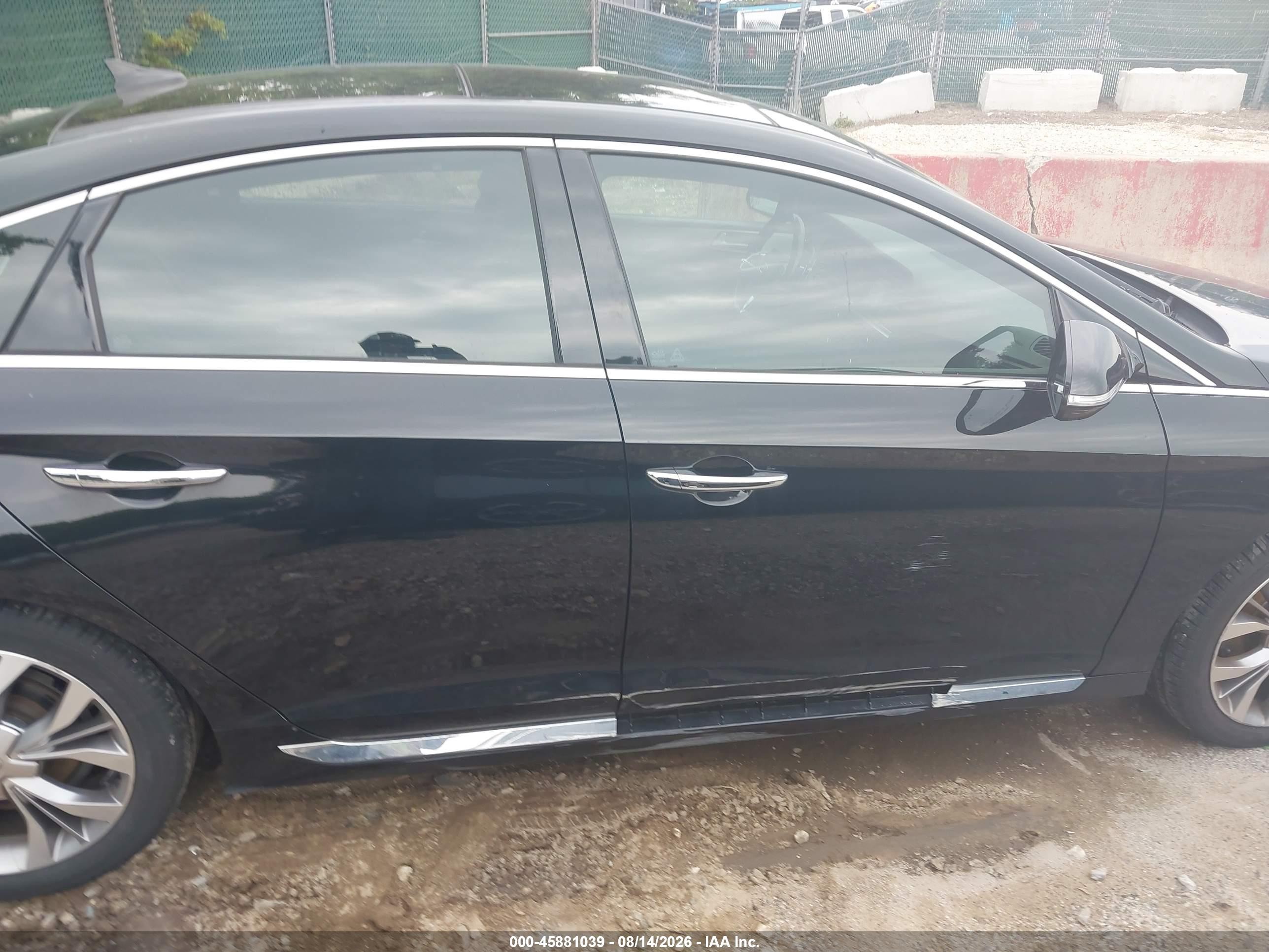 2015 Hyundai Sonata Limited 2.0t Черный vin: 5NPE34AB5FH245795
