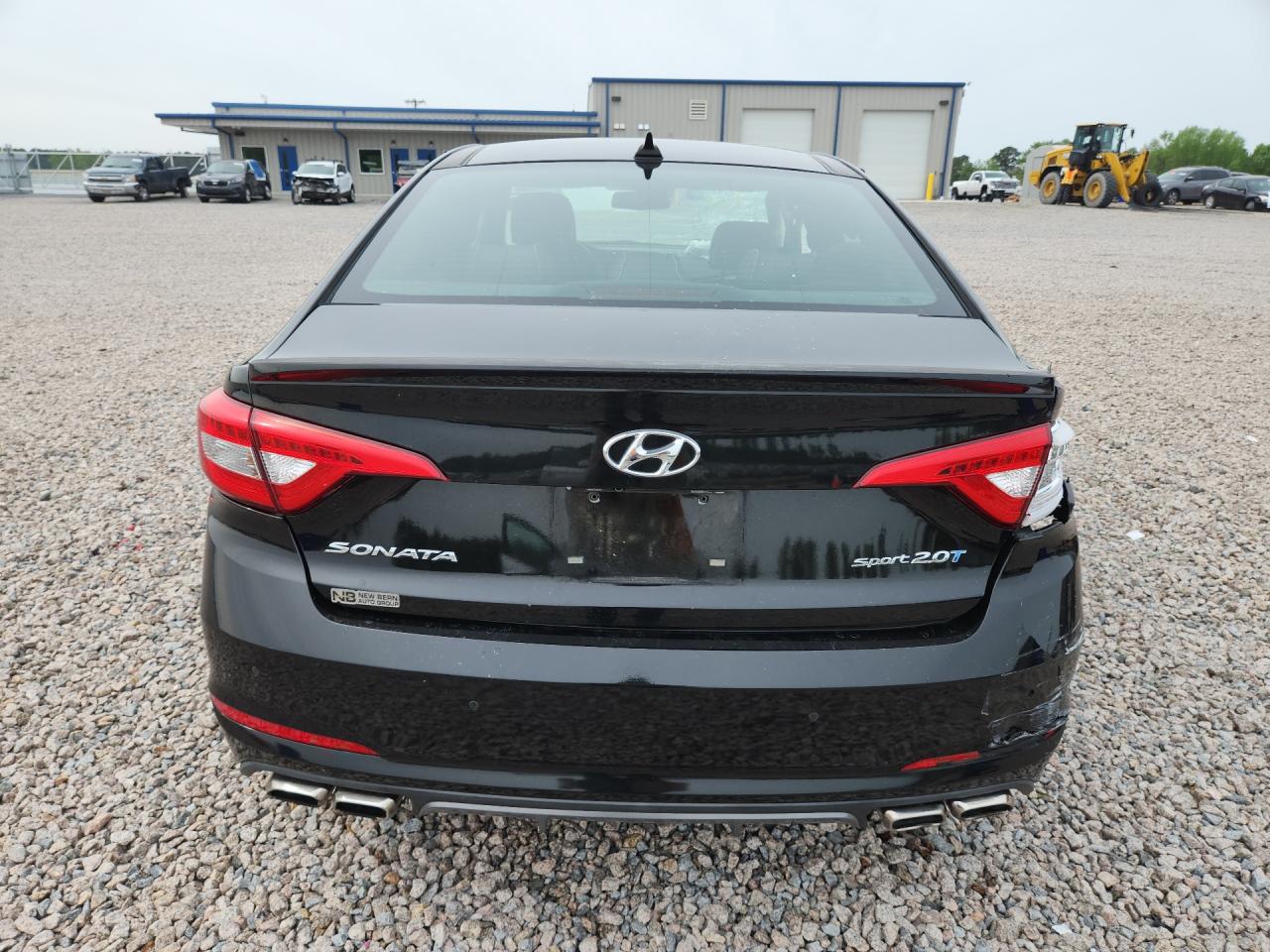 2015 Hyundai Sonata Sport 2.0t Black vin: 5NPE34AB6FH046271