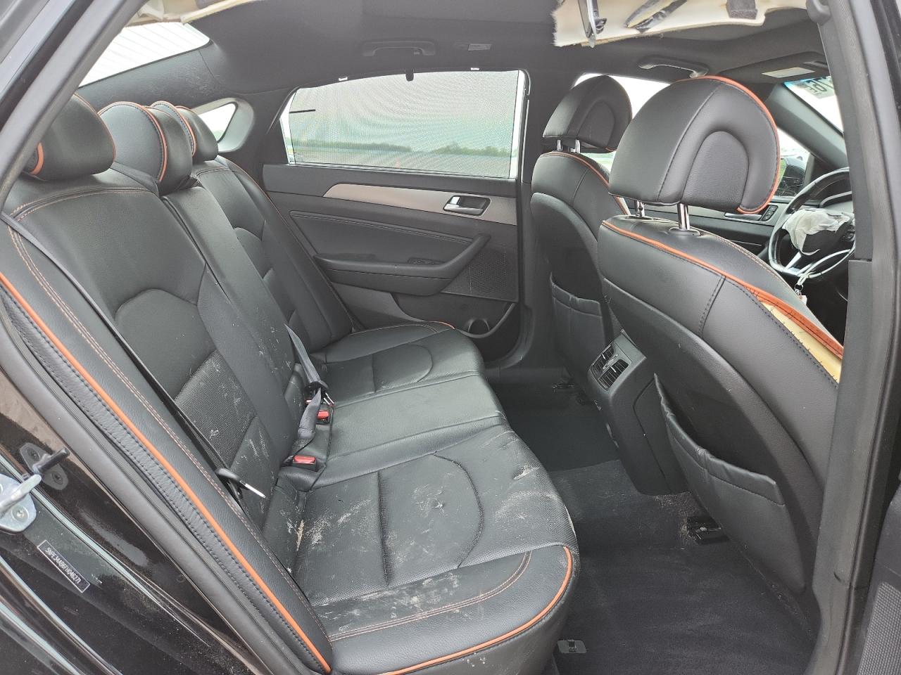 2015 Hyundai Sonata Sport 2.0t Black vin: 5NPE34AB6FH046271