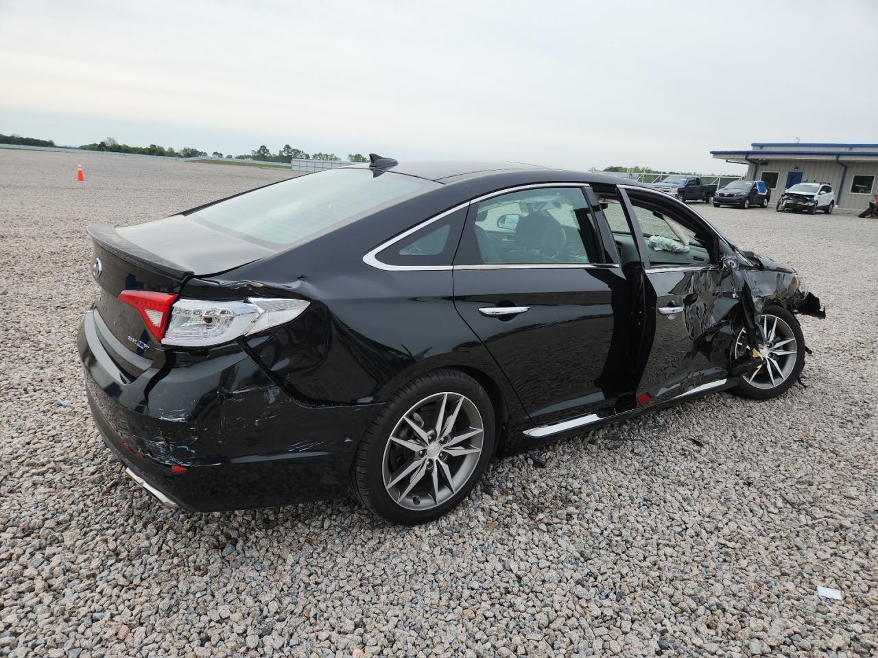 2015 Hyundai Sonata Sport 2.0t Black vin: 5NPE34AB6FH046271