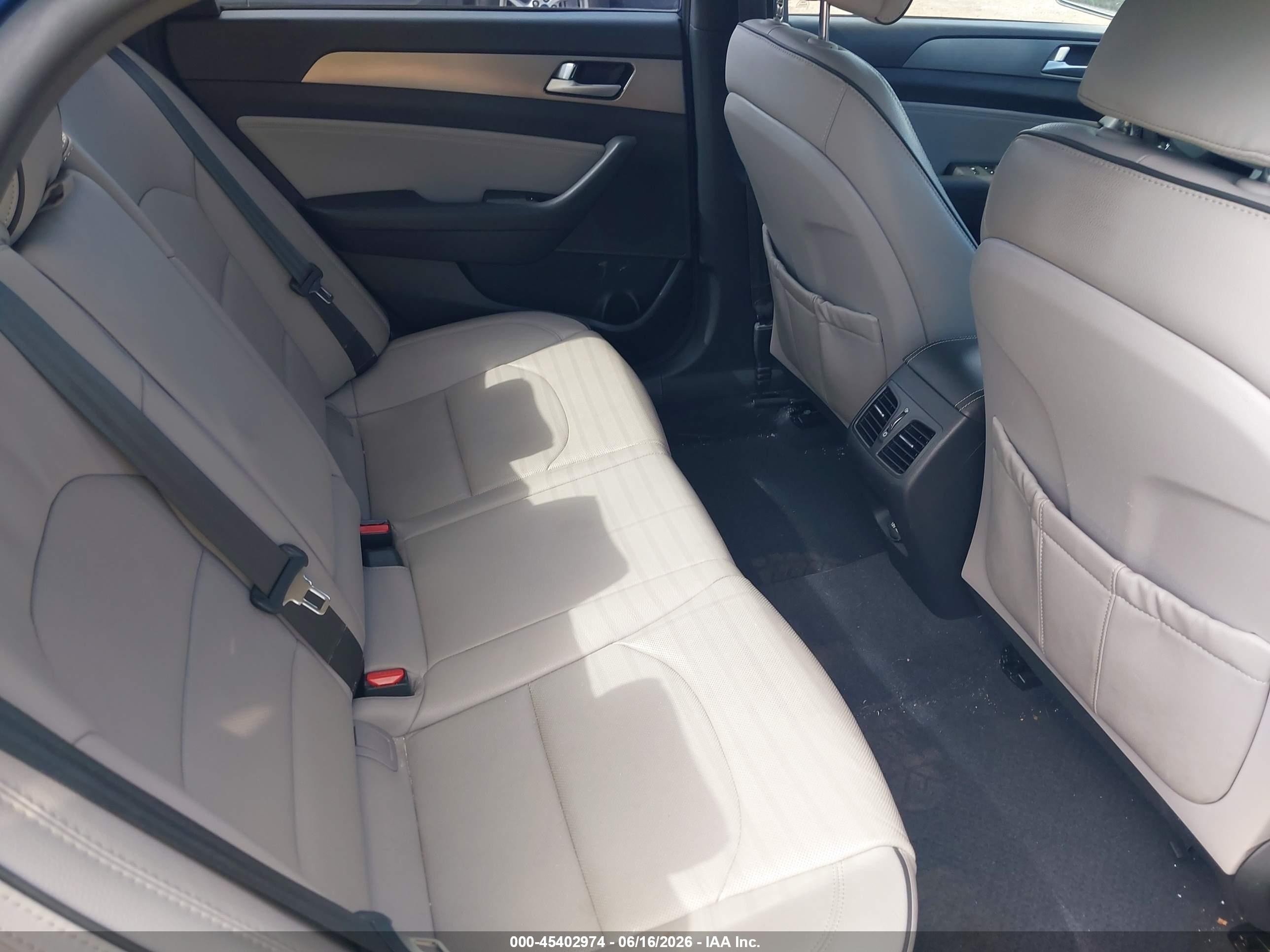 2015 Hyundai Sonata Sport 2.0t Blue vin: 5NPE34AB6FH047713