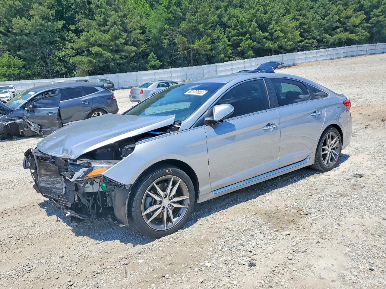 2015 Hyundai Sonata Sport 2.0t Серебряный vin: 5NPE34AB6FH075429