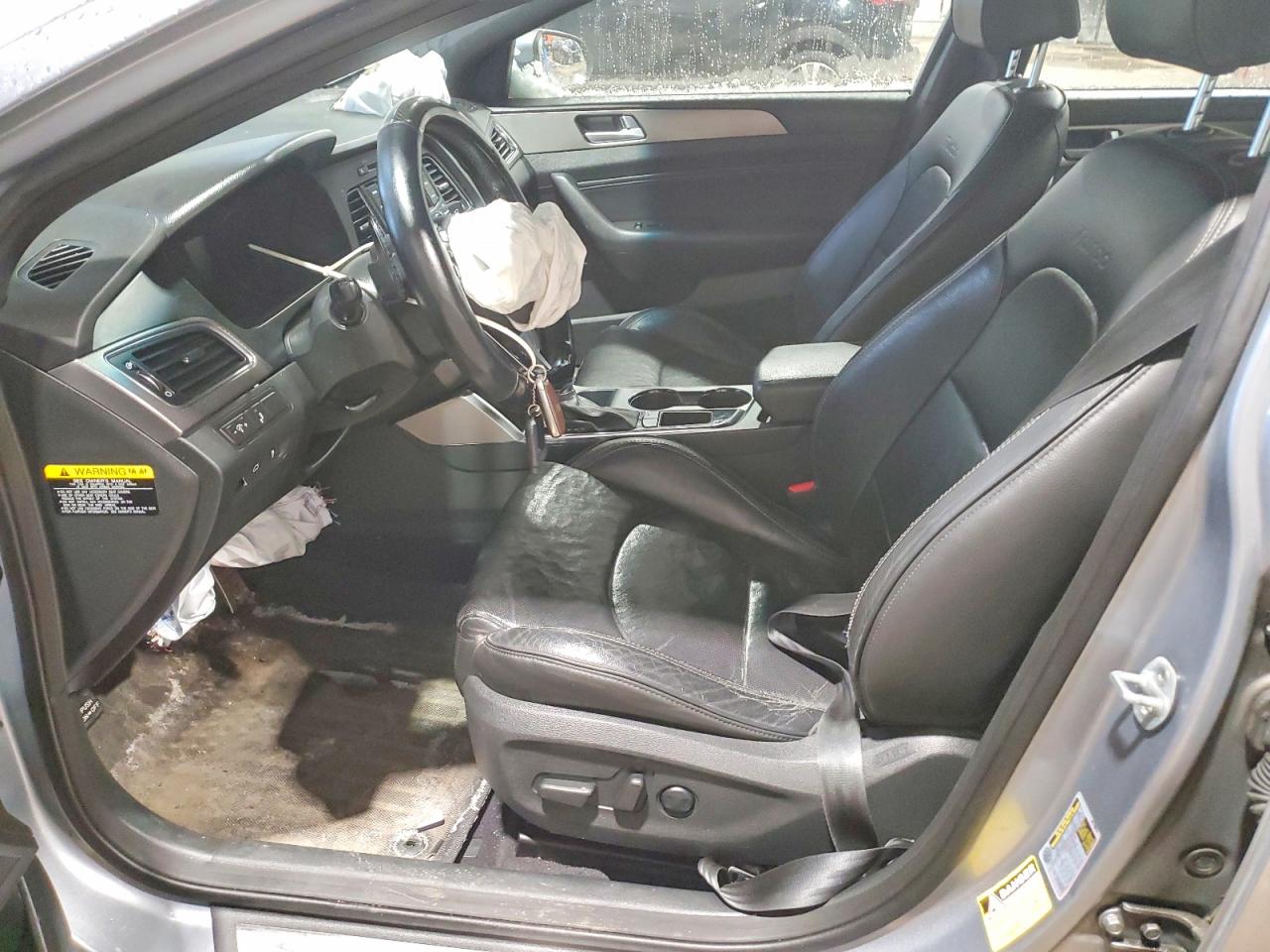 2015 Hyundai Sonata Sport Silver vin: 5NPE34AB6FH094644