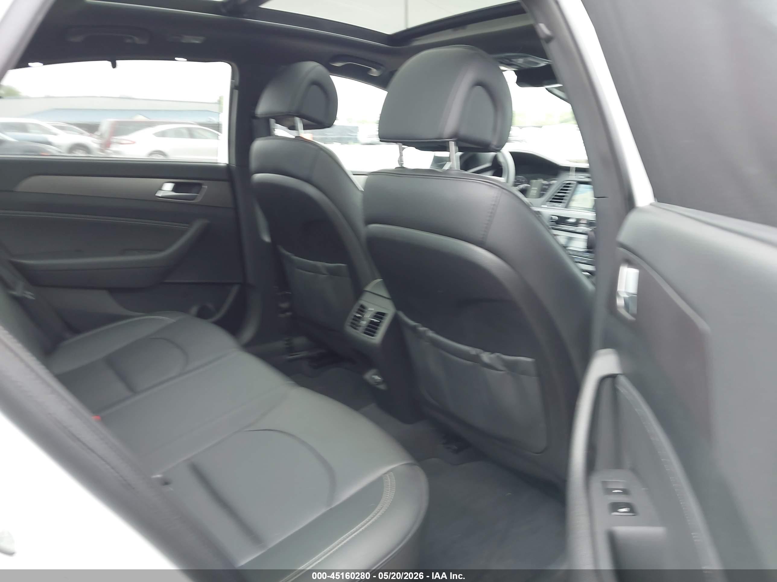 2015 Hyundai Sonata Limited 2.0t White vin: 5NPE34AB6FH123981