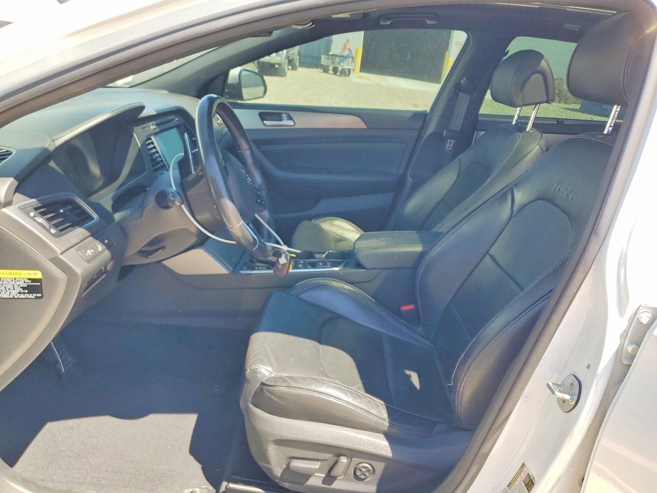2015 Hyundai Sonata Limited 2.0t White vin: 5NPE34AB6FH162540