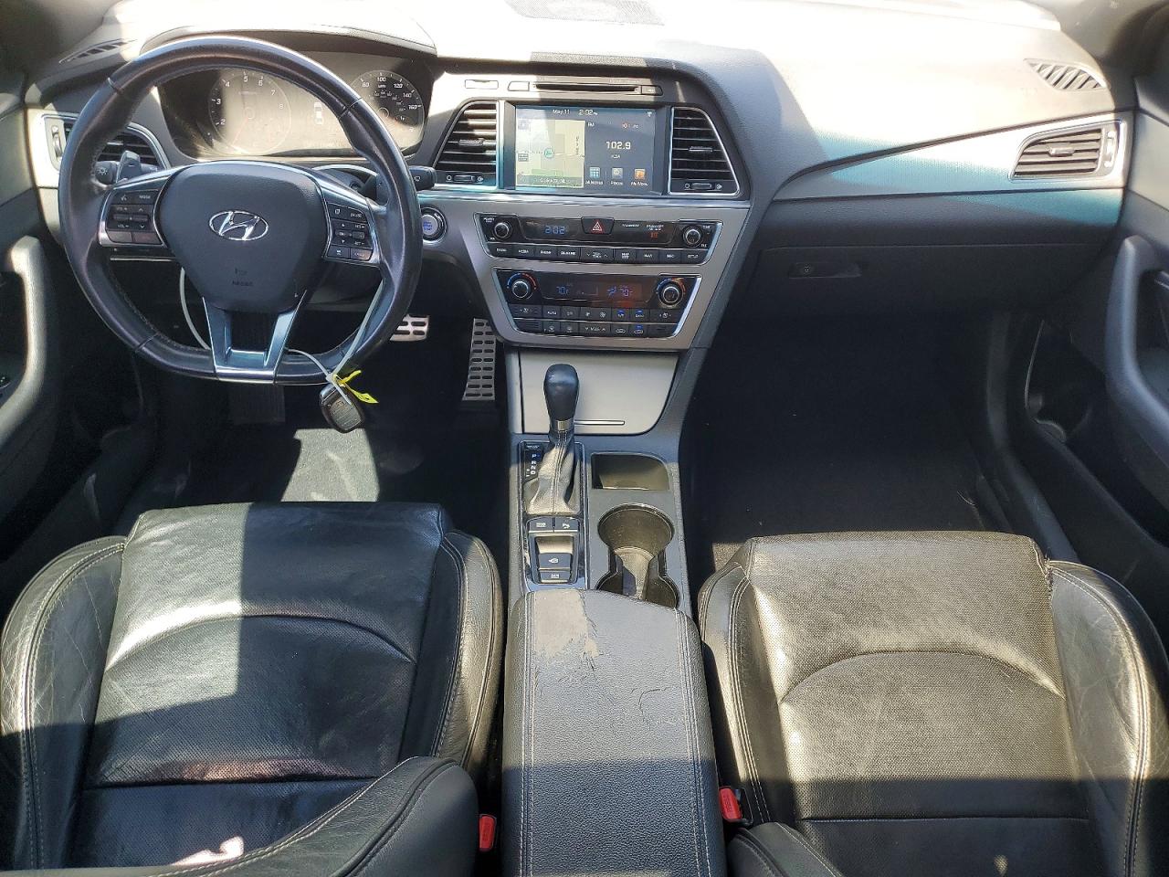 2015 Hyundai Sonata Limited 2.0t White vin: 5NPE34AB6FH162540