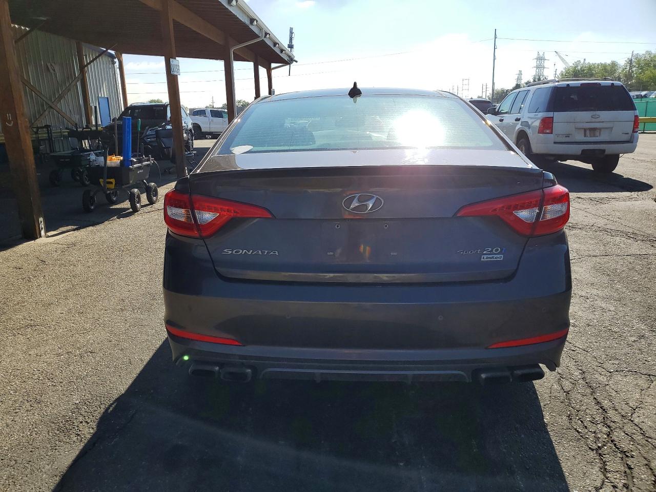 2015 Hyundai Sonata Limited 2.0t Brown vin: 5NPE34AB6FH190306