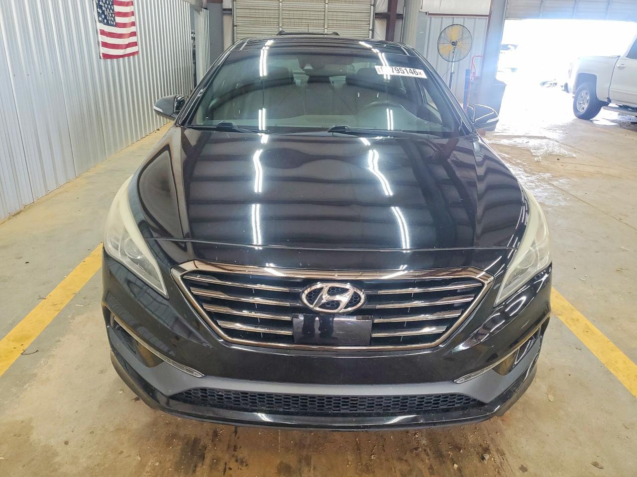 2015 Hyundai Sonata Limited 2.0t Black vin: 5NPE34AB6FH191259