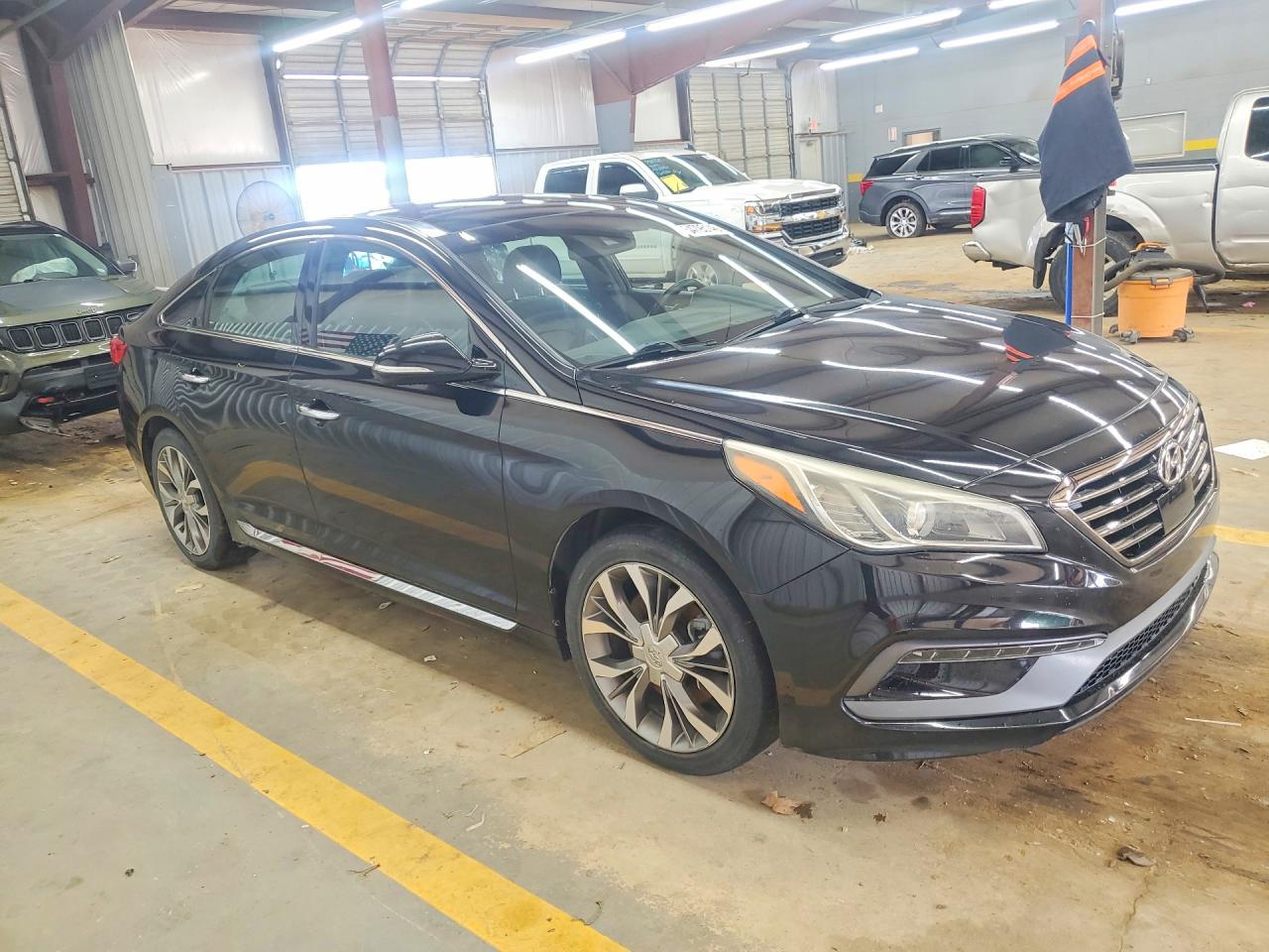 2015 Hyundai Sonata Limited 2.0t Black vin: 5NPE34AB6FH191259