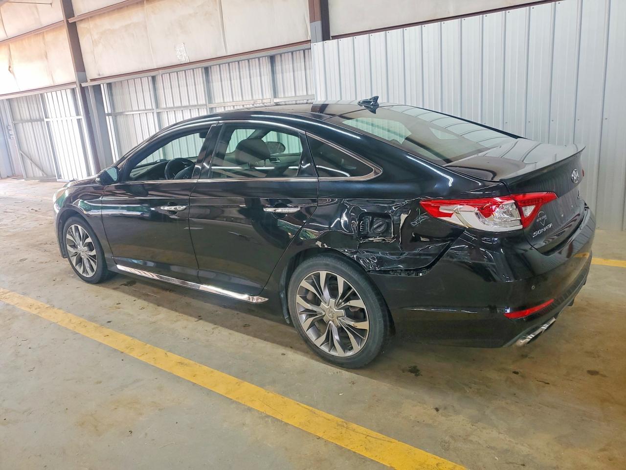 2015 Hyundai Sonata Limited 2.0t Black vin: 5NPE34AB6FH191259