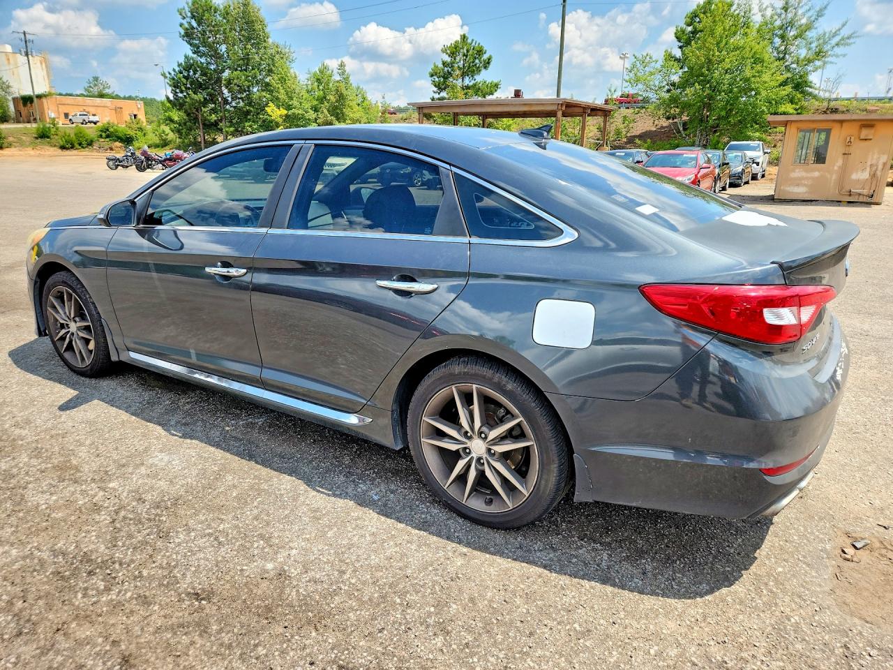 2015 Hyundai Sonata Sport 2.0t Charcoal vin: 5NPE34AB6FH195604