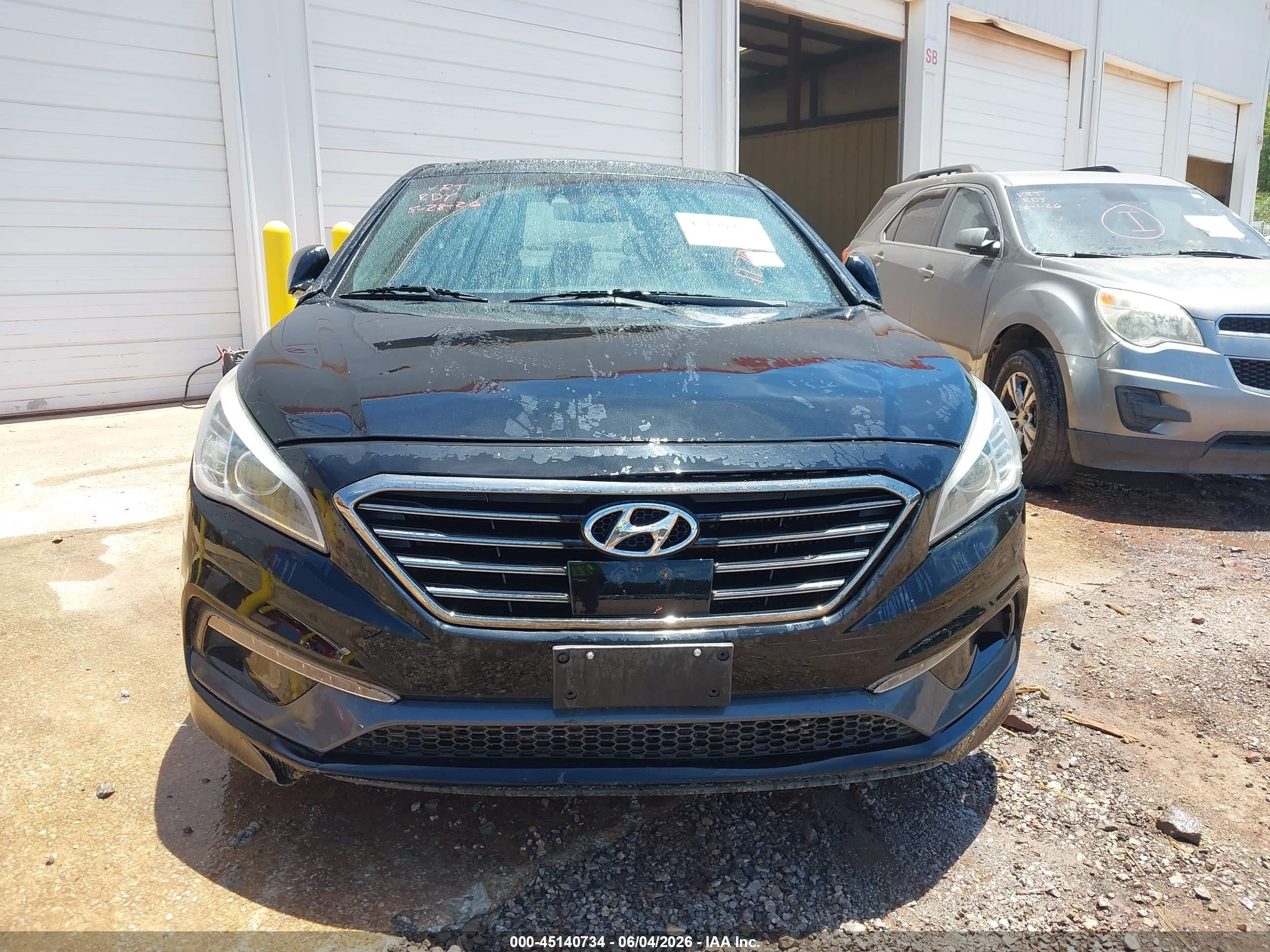 2015 Hyundai Sonata Limited 2.0t Black vin: 5NPE34AB7FH117090