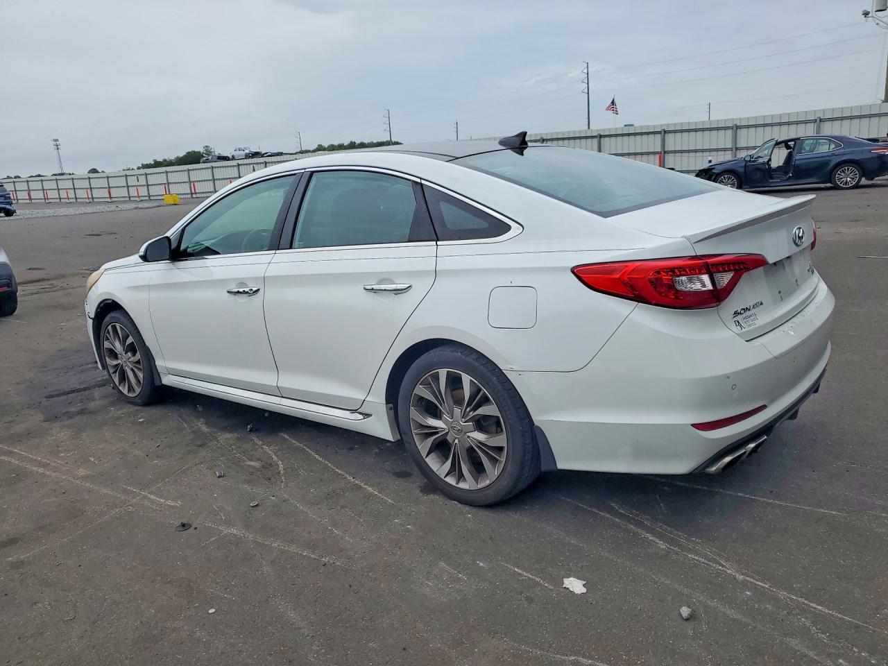 2015 Hyundai Sonata Limited 2.0t White vin: 5NPE34AB7FH125173
