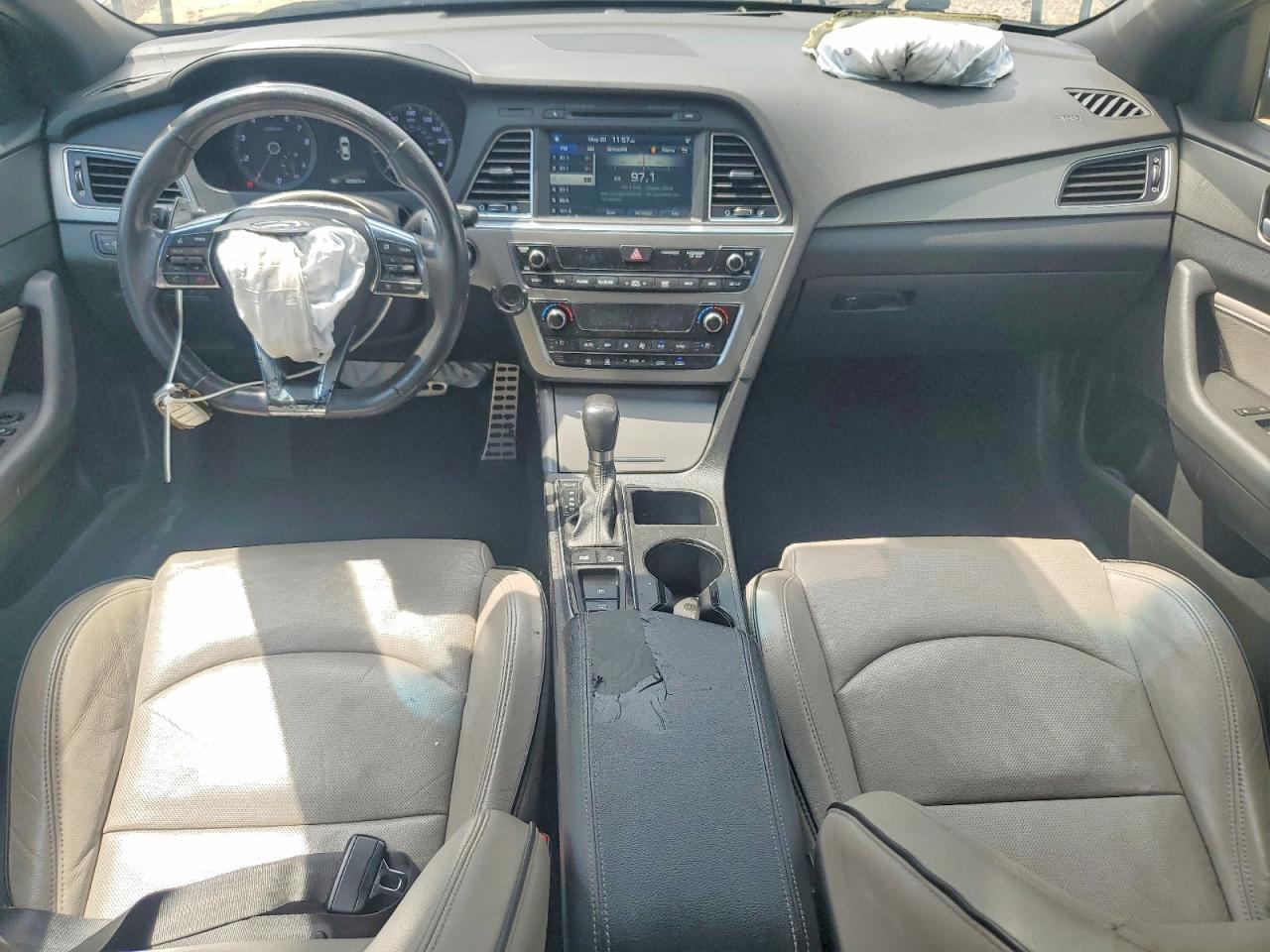 2015 Hyundai Sonata Limited 2.0t Silver vin: 5NPE34AB7FH144631