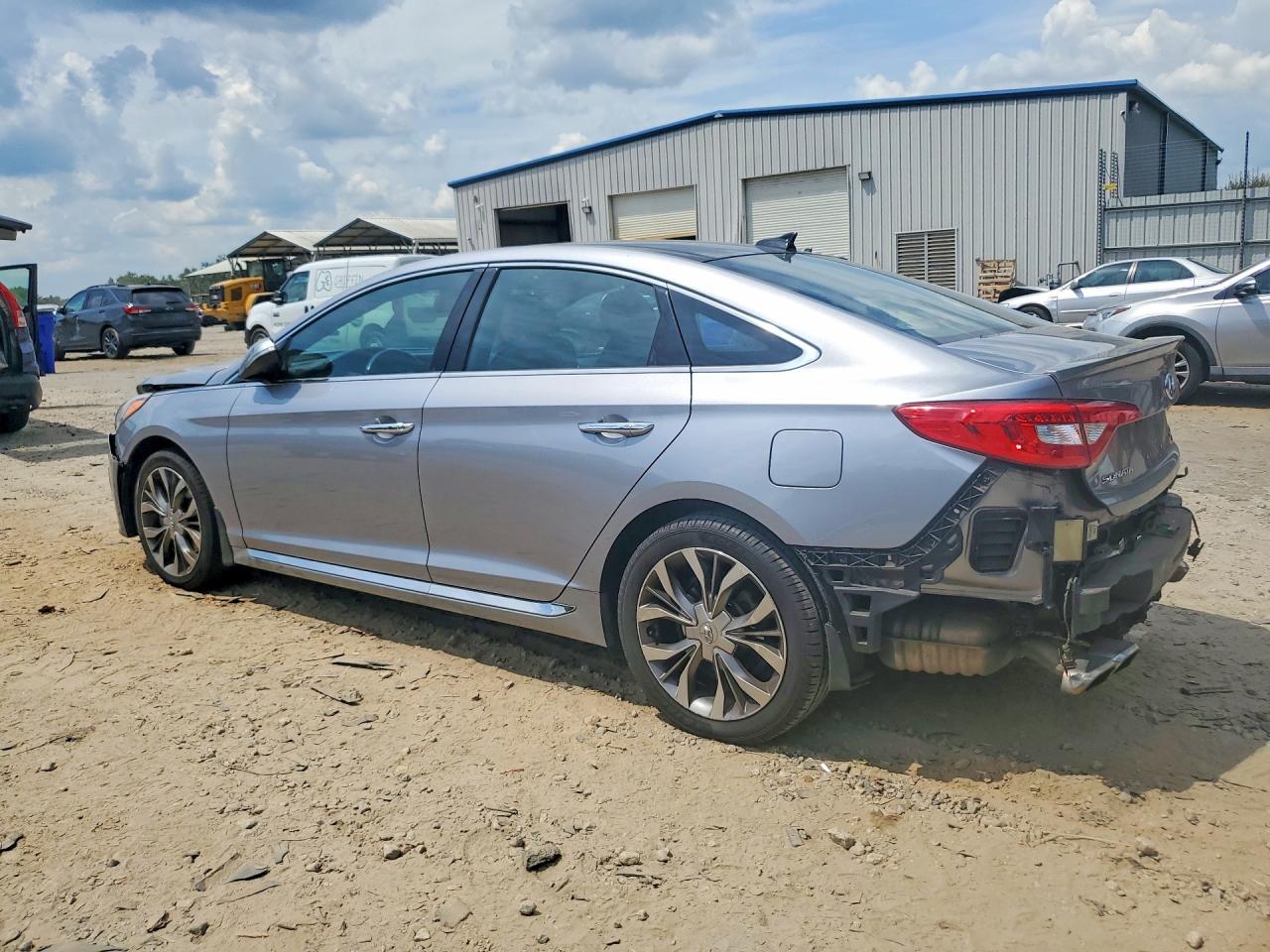 2015 Hyundai Sonata Limited 2.0t Silver vin: 5NPE34AB7FH144631