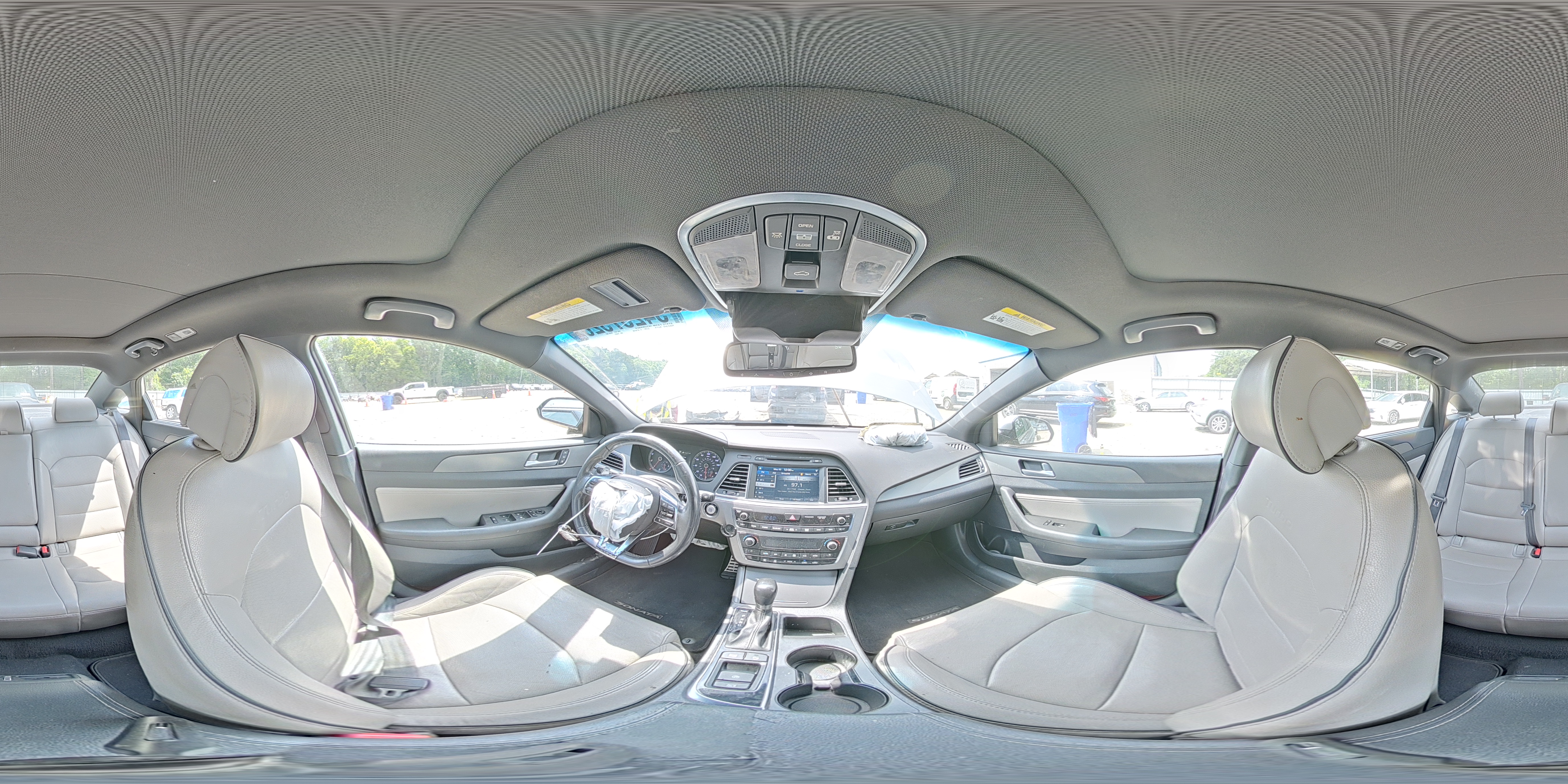 2015 Hyundai Sonata Limited 2.0t Silver vin: 5NPE34AB7FH144631