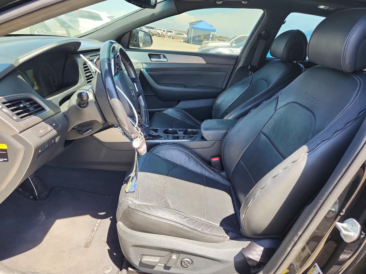 2015 Hyundai Sonata Limited 2.0t Black vin: 5NPE34AB7FH150817