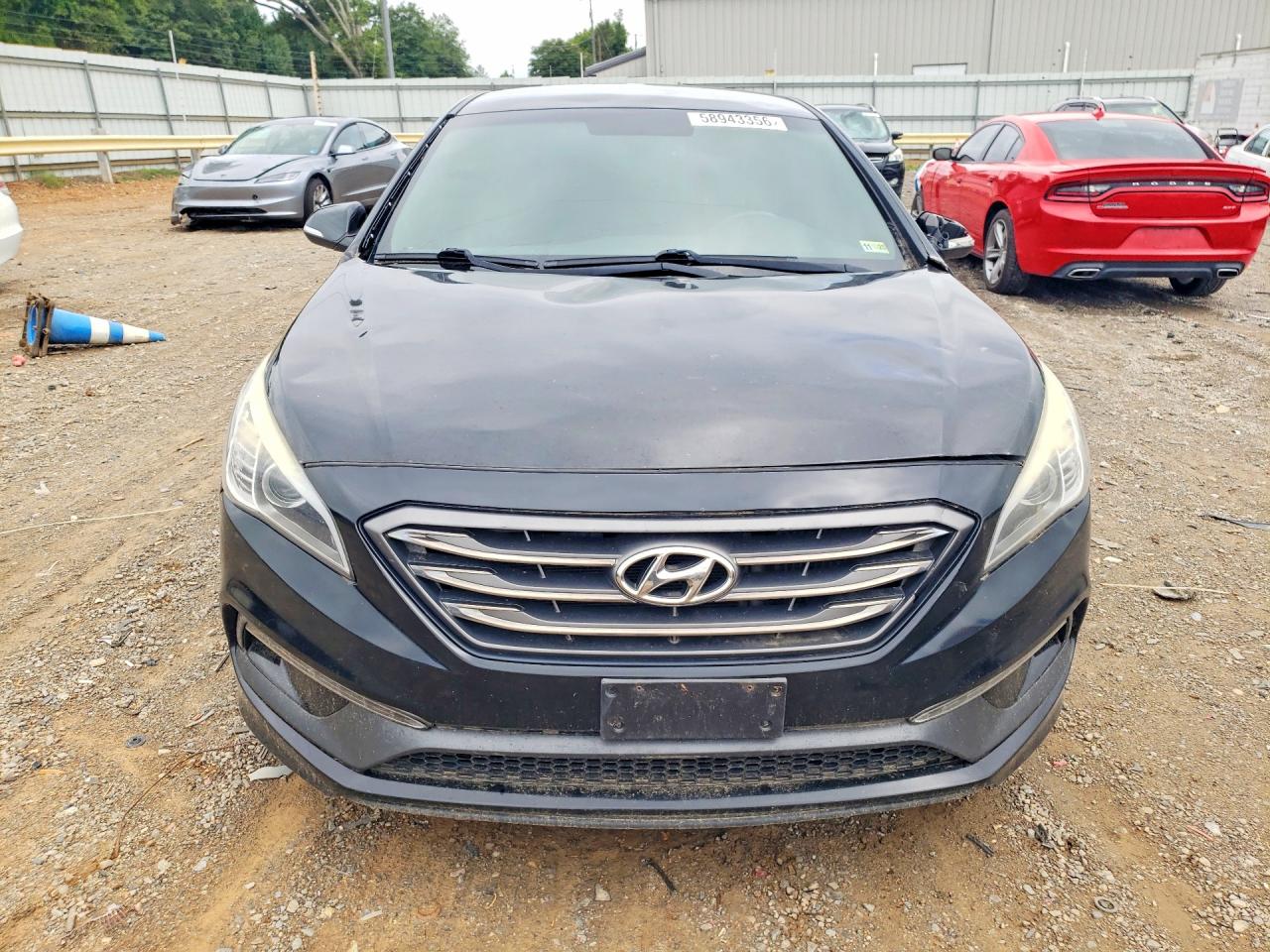 2015 Hyundai Sonata Sport 2.0t Черный vin: 5NPE34AB7FH209090