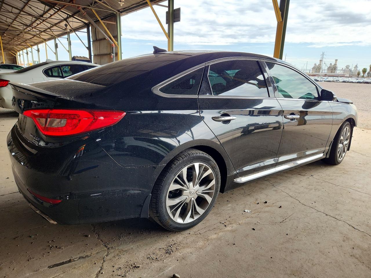 2015 Hyundai Sonata Limited 2.0t Black vin: 5NPE34AB7FH243577