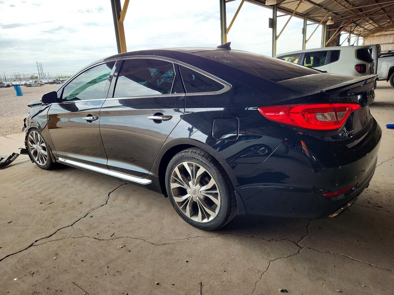 2015 Hyundai Sonata Limited 2.0t Black vin: 5NPE34AB7FH243577