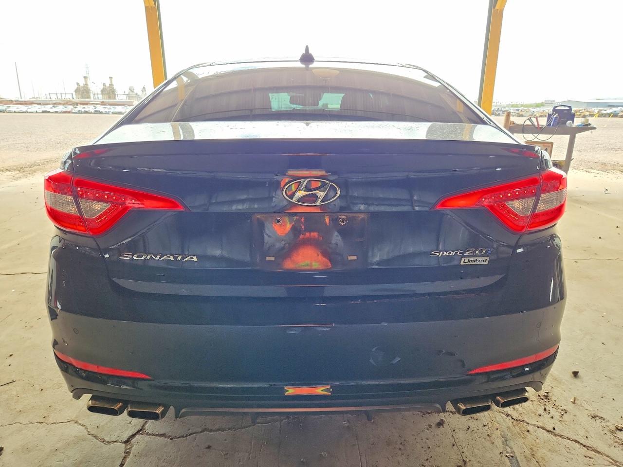 2015 Hyundai Sonata Limited 2.0t Black vin: 5NPE34AB7FH243577