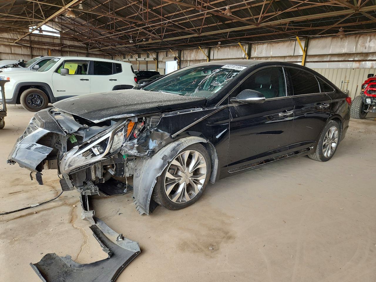 2015 Hyundai Sonata Limited 2.0t Черный vin: 5NPE34AB7FH243577