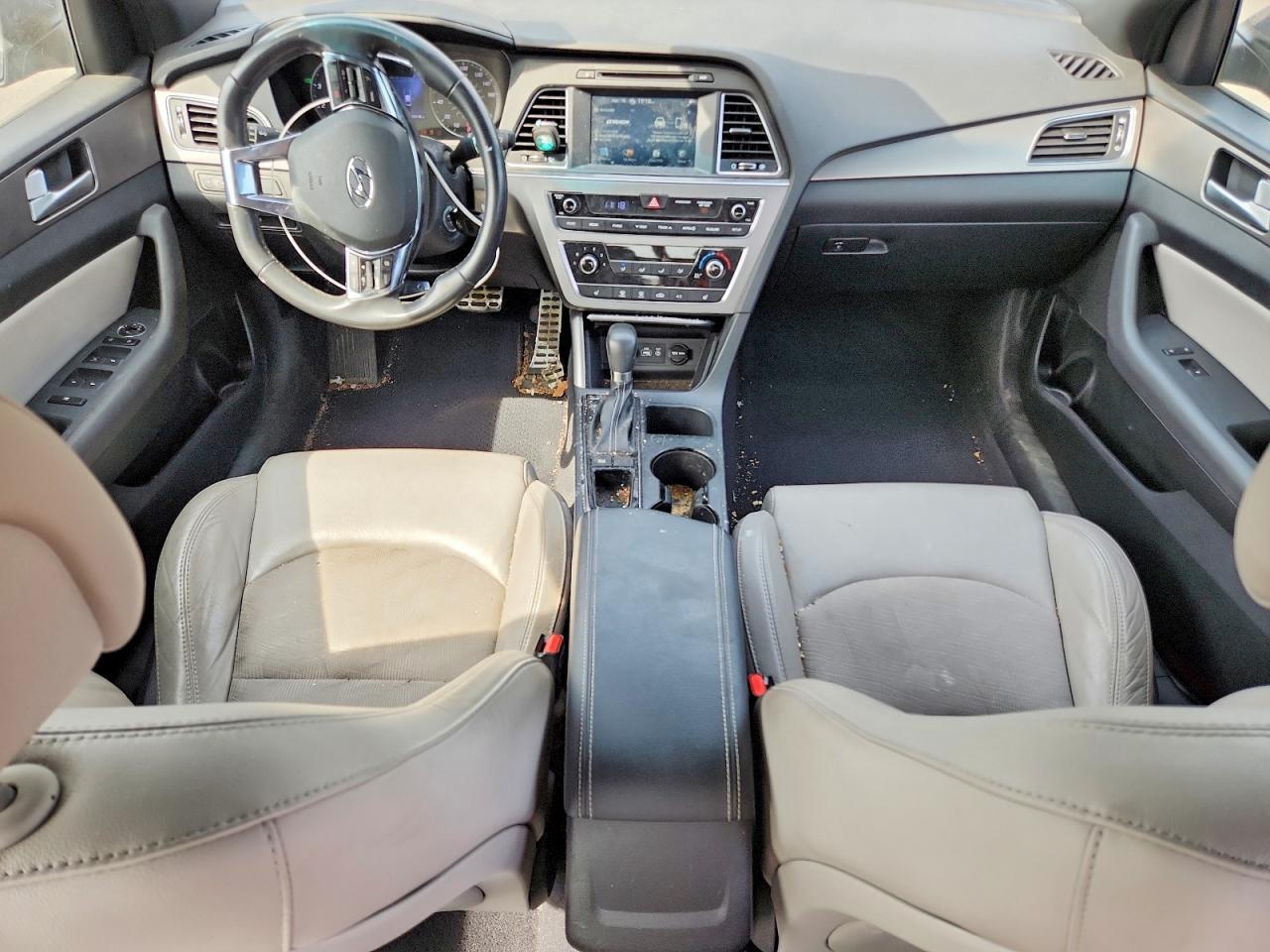 2017 Hyundai Sonata Sport 2.0t Blue vin: 5NPE34AB7HH536902