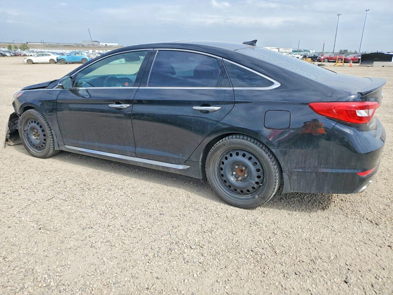 2015 Hyundai Sonata Sport 2.0t Black vin: 5NPE34AB8FH112691