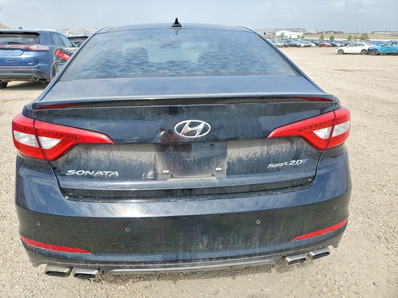 2015 Hyundai Sonata Sport 2.0t Black vin: 5NPE34AB8FH112691