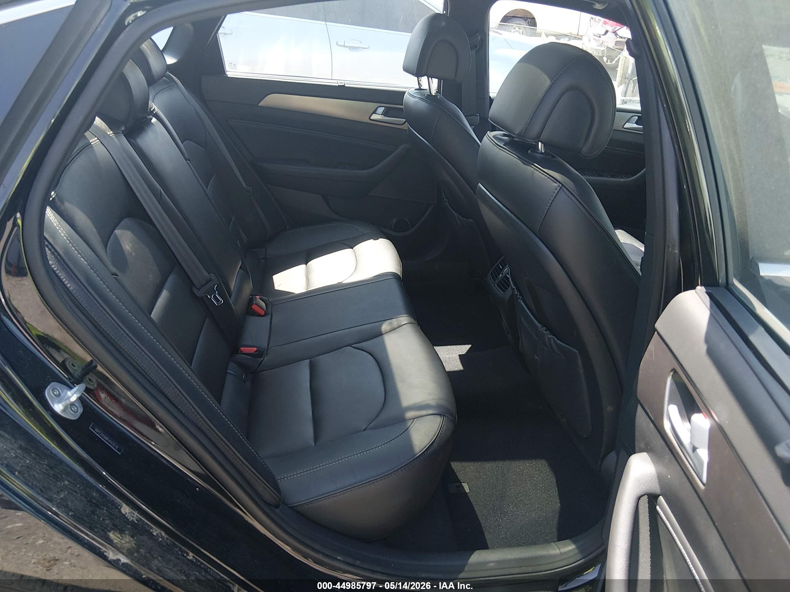 2015 Hyundai Sonata Limited 2.0t Black vin: 5NPE34AB8FH143570