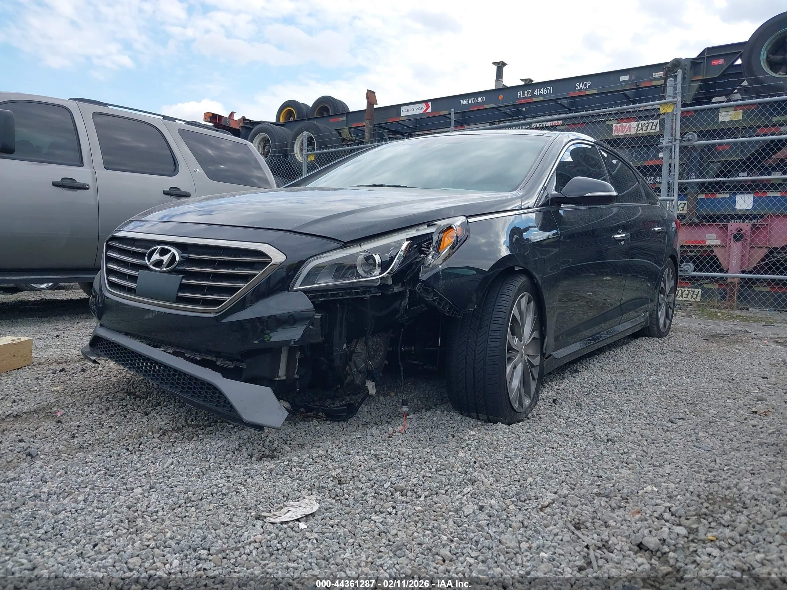 2015 Hyundai Sonata Limited 2.0t Black vin: 5NPE34AB8FH173555