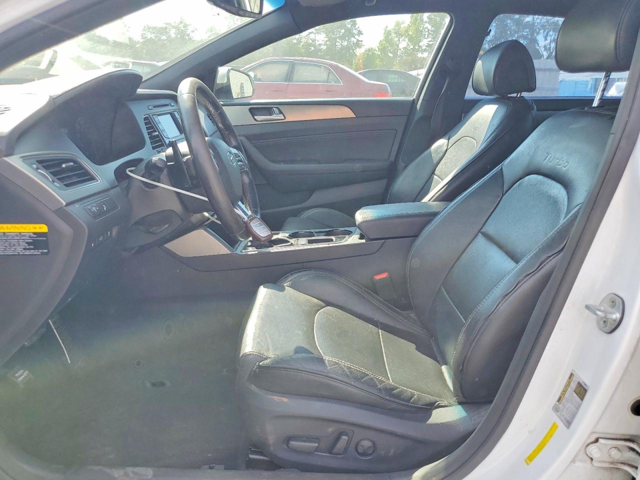 2015 Hyundai Sonata Sport 2.0t Белый vin: 5NPE34AB8FH196334
