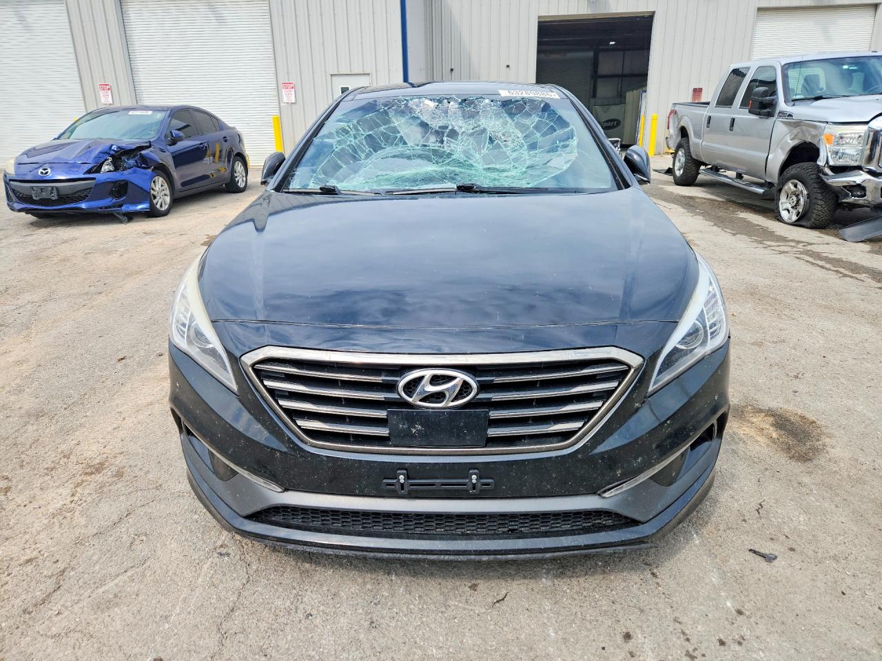2015 Hyundai Sonata Sport 2.0t Black vin: 5NPE34AB9FH049097