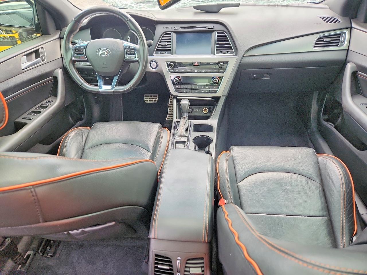 2015 Hyundai Sonata Sport 2.0t Black vin: 5NPE34AB9FH049097