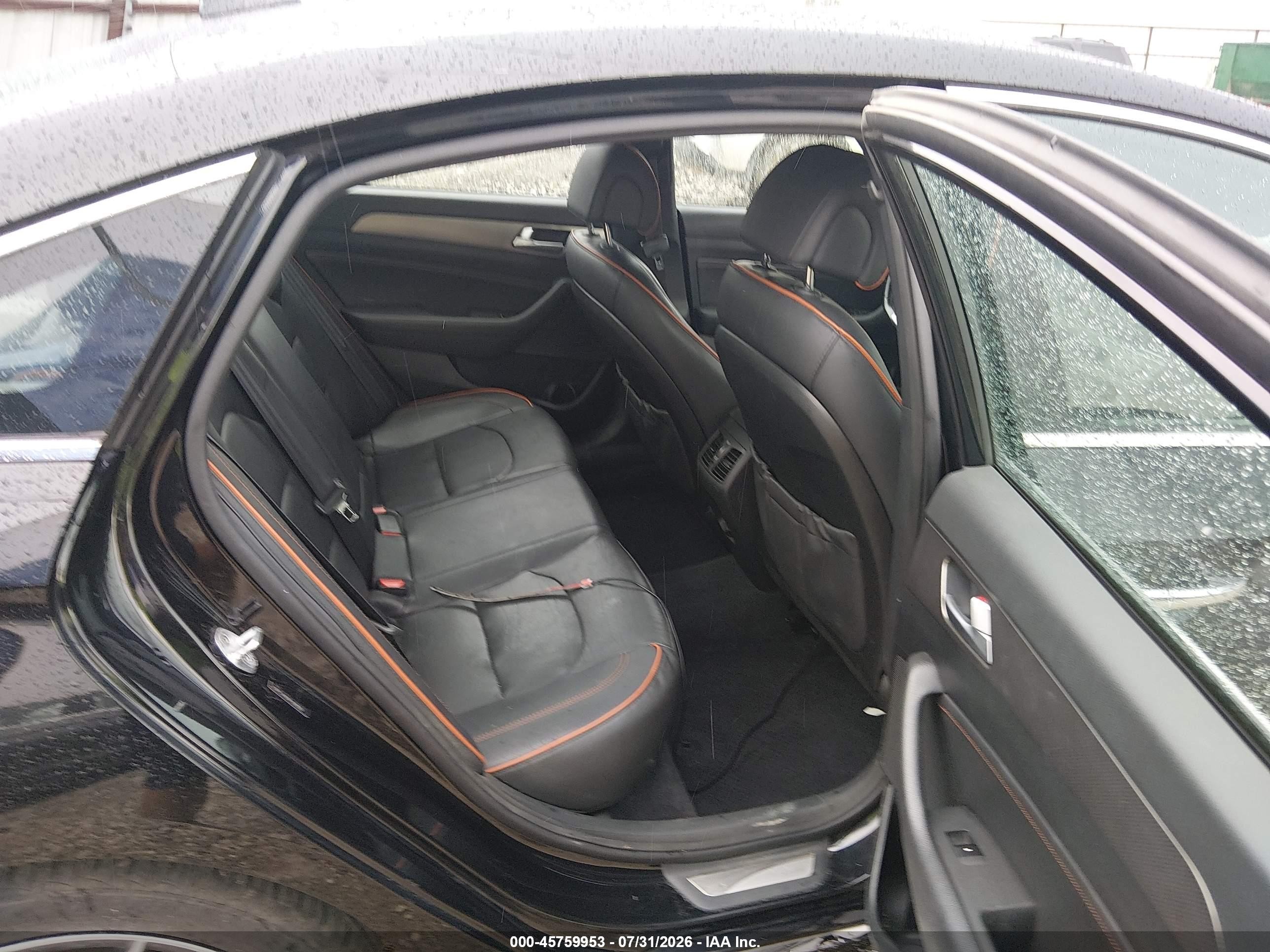 2015 Hyundai Sonata Sport 2.0t Black vin: 5NPE34AB9FH098509
