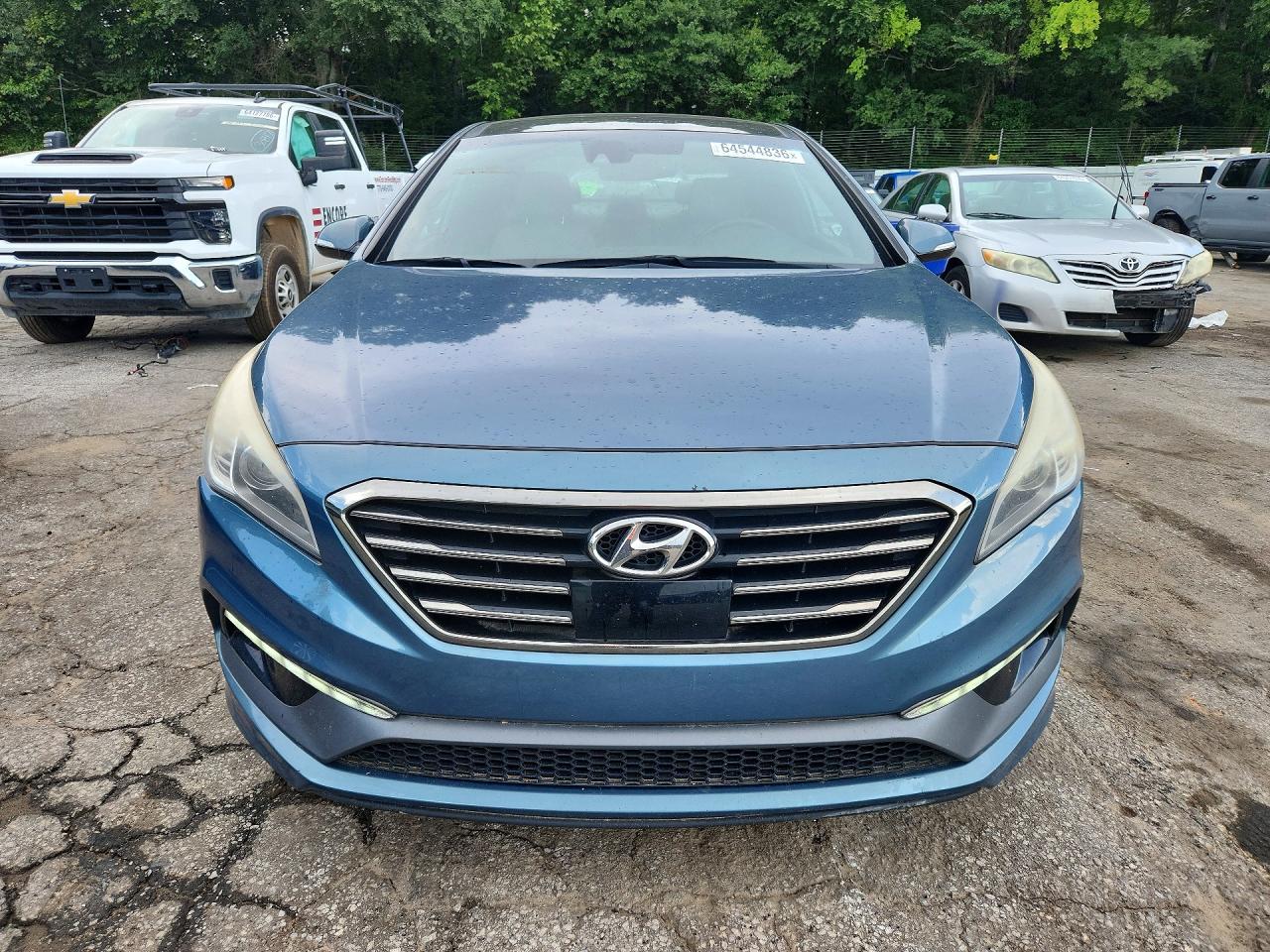 2015 Hyundai Sonata Limited 2.0t Blue vin: 5NPE34AB9FH145571