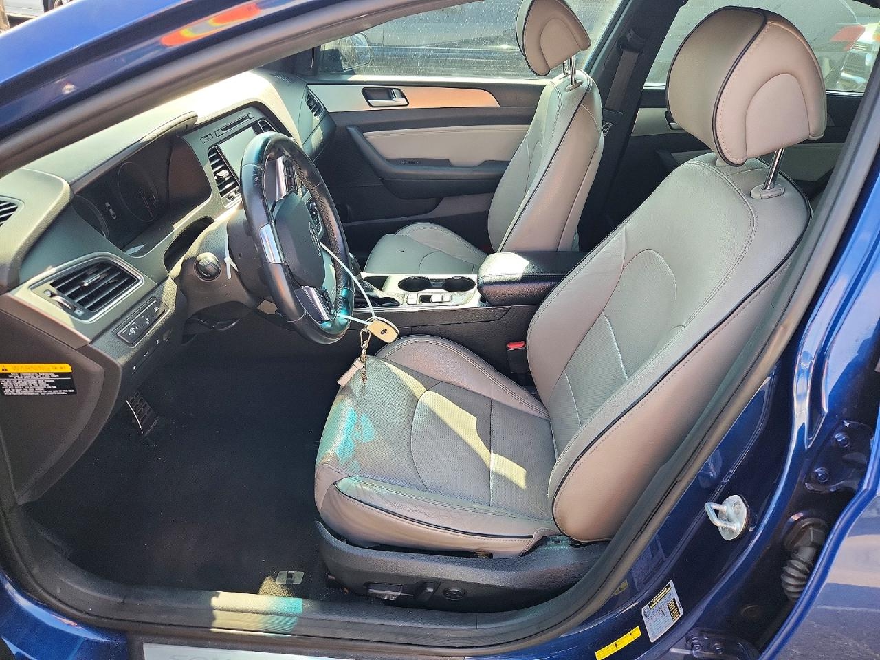 2015 Hyundai Sonata Limited 2.0t Blue vin: 5NPE34AB9FH147742