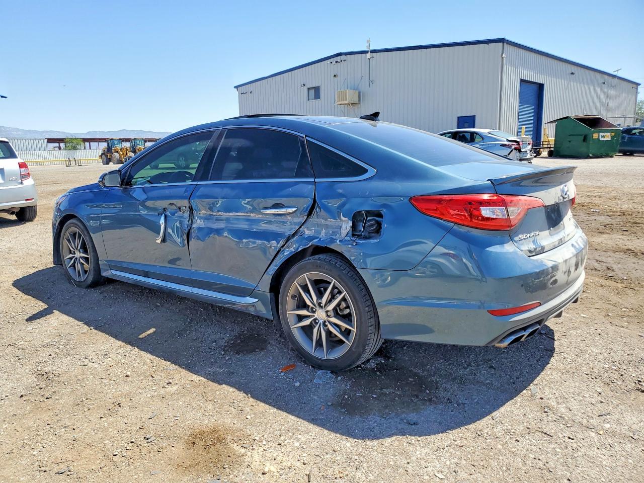 2015 Hyundai Sonata Sport 2.0t Teal vin: 5NPE34ABXFH056981
