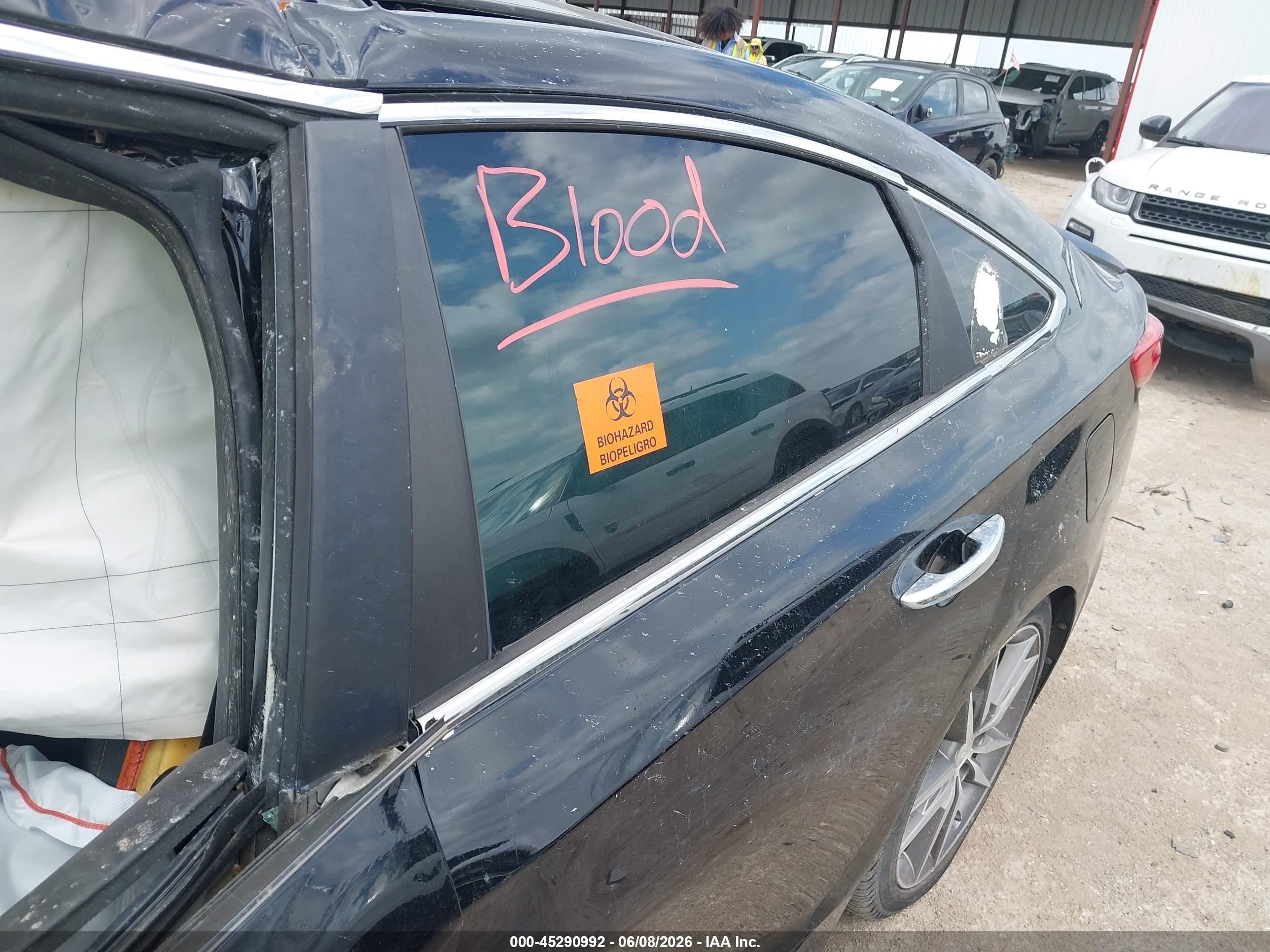 2015 Hyundai Sonata Sport 2.0t Black vin: 5NPE34ABXFH084649
