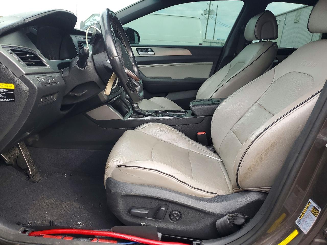 2015 Hyundai Sonata Limited 2.0t Brown vin: 5NPE34ABXFH229611