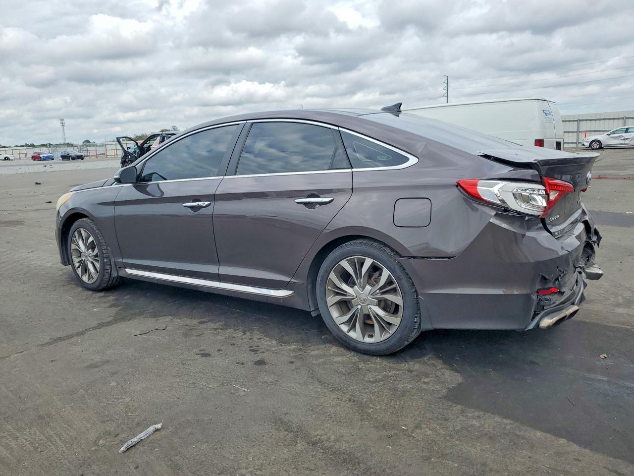 2015 Hyundai Sonata Limited 2.0t Brown vin: 5NPE34ABXFH229611