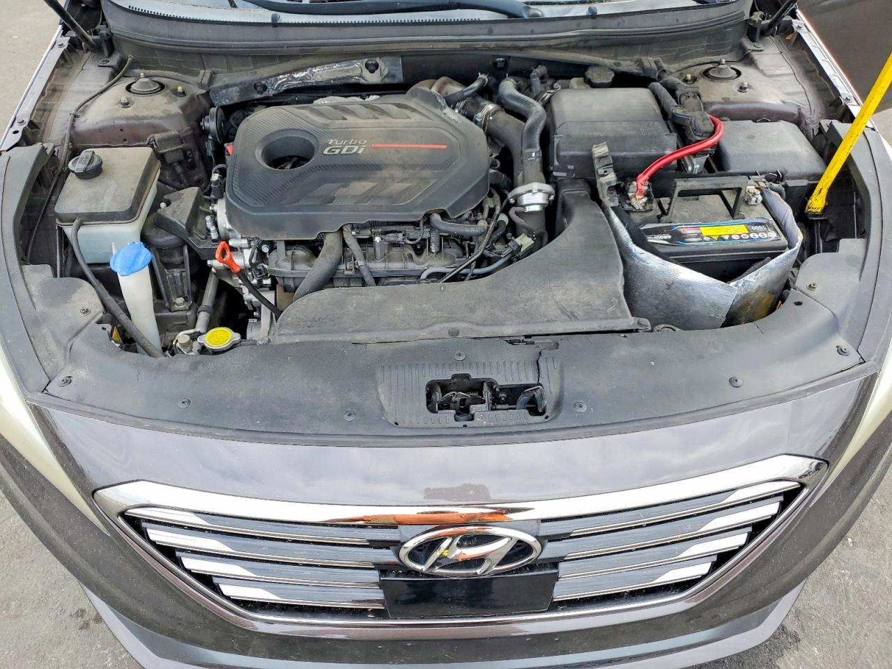 2015 Hyundai Sonata Limited 2.0t Brown vin: 5NPE34ABXFH229611