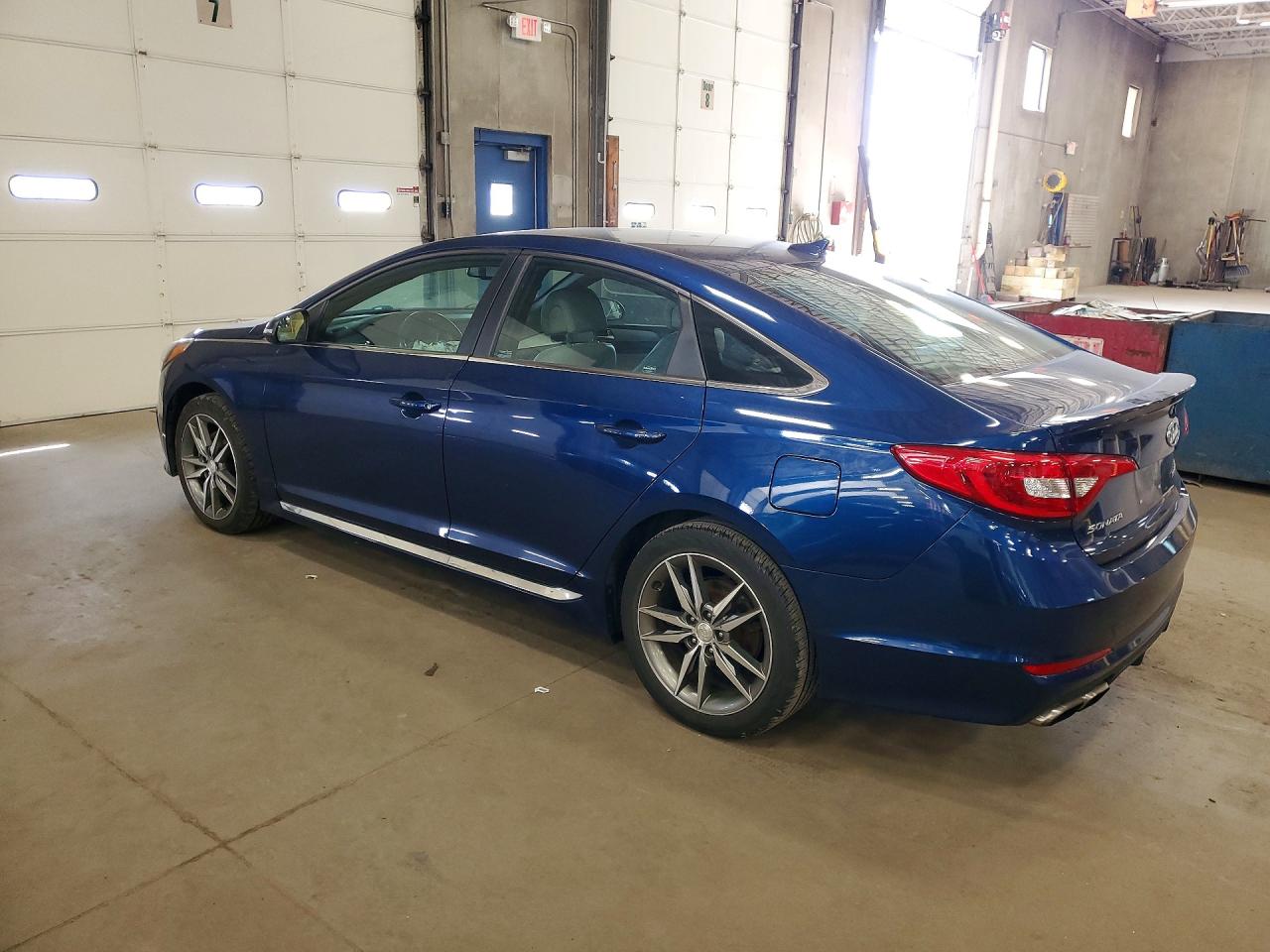 2017 Hyundai Sonata Sport 2.0t Blue vin: 5NPE34ABXHH558604