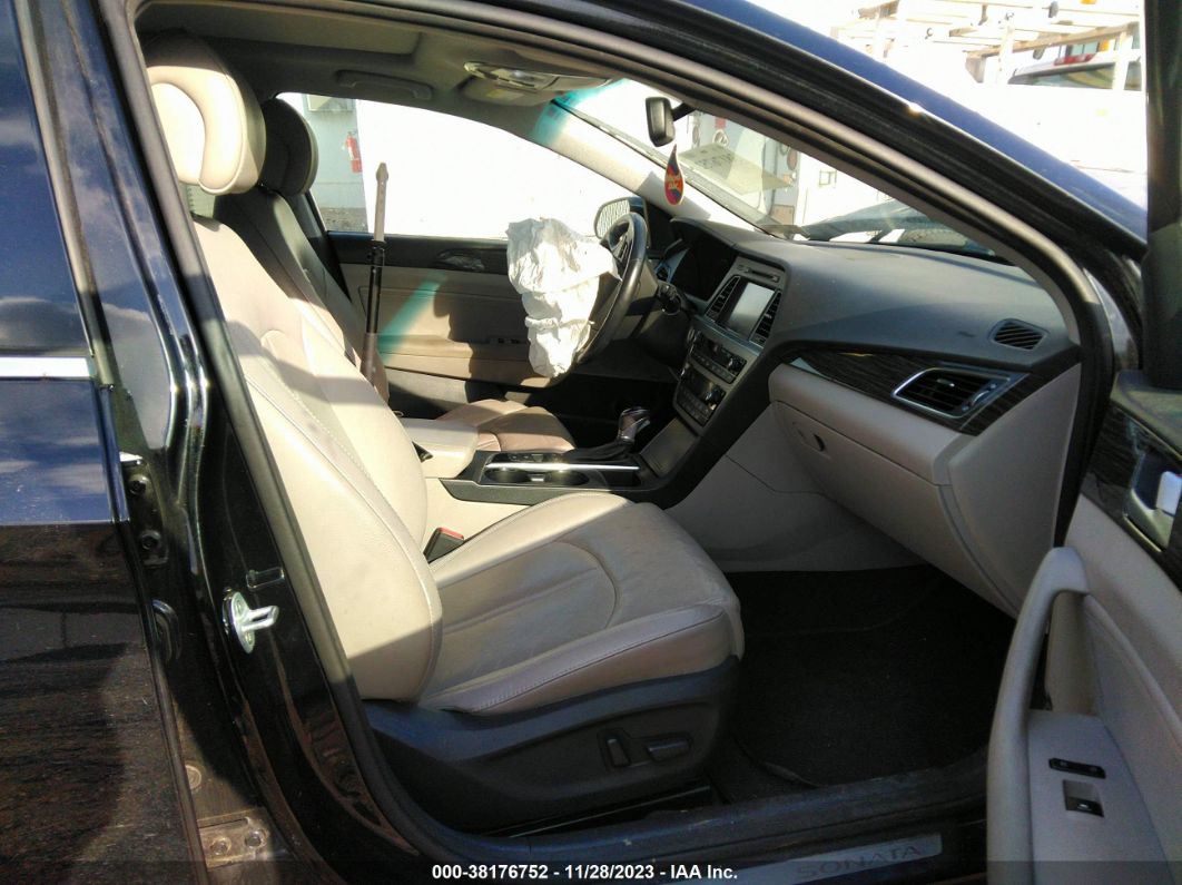 2015 Hyundai Sonata Limited Black vin: 5NPE34AF0FH034877