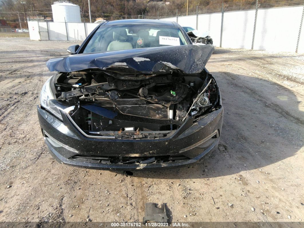 2015 Hyundai Sonata Limited Black vin: 5NPE34AF0FH034877