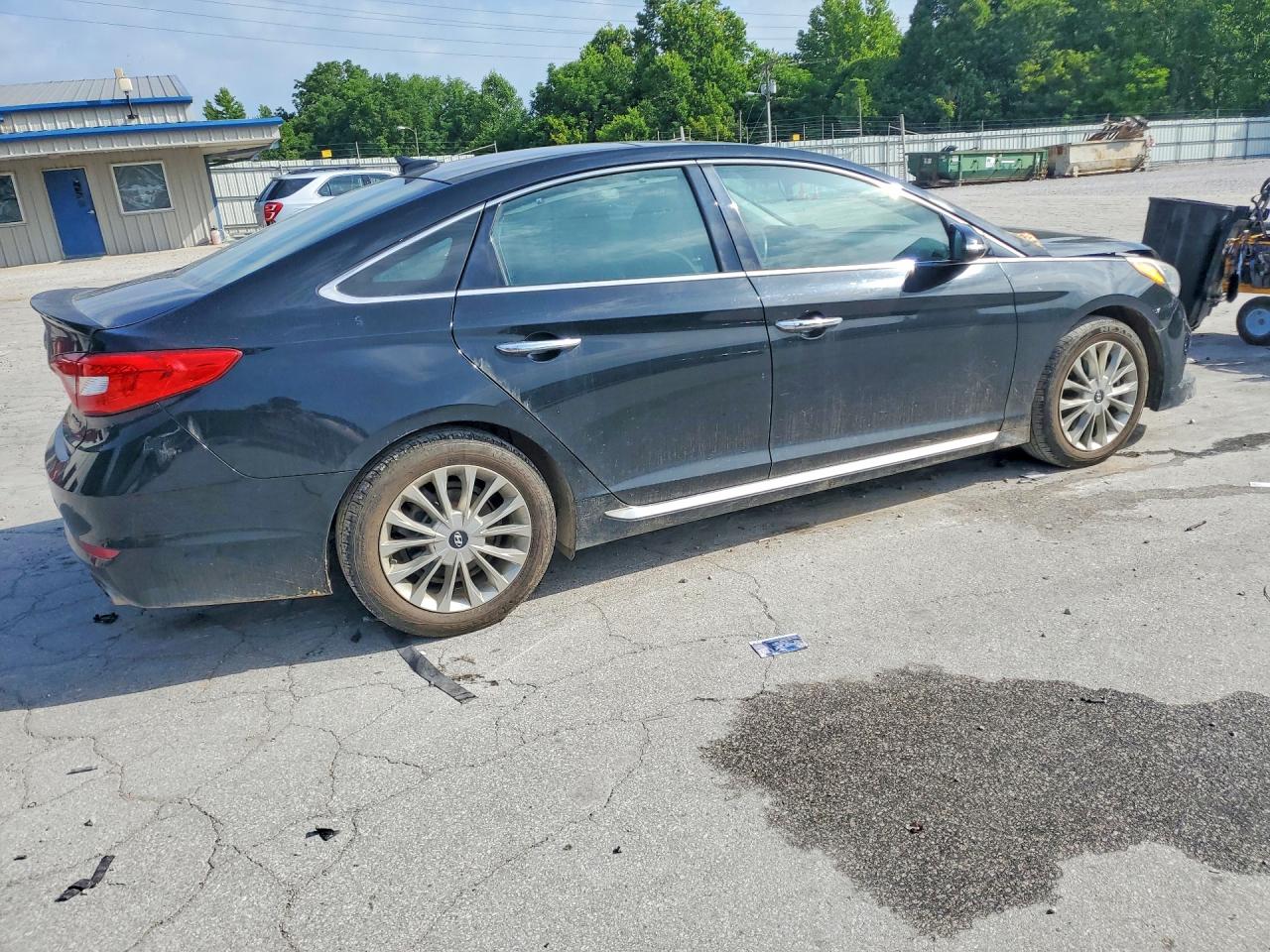 2015 Hyundai Sonata Charcoal vin: 5NPE34AF0FH034877